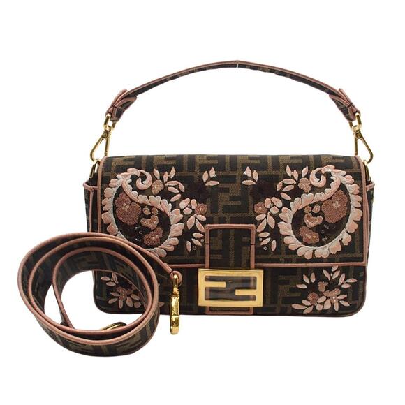 Fendi Handbags - Fendi Mamma Baguette Semi Shoulder Bag #258372F32B